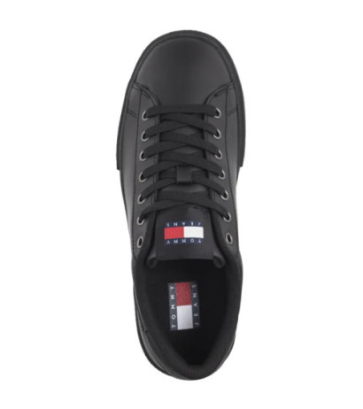 Tommy Hilfiger (New) Tjw Flatform Sneaker Black EN0EN02698 BDS (TH1228-a) batai