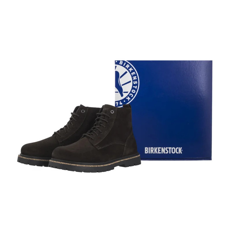 Birkenstock Highwood Lace Mid Mocca 1028931 (BK285-a) žygio batai