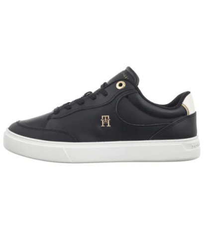 Tommy Hilfiger Essential Chic Court Sneaker Black FW0FW08322 BDS (TH1250-a) batai