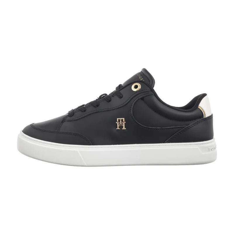 Tommy Hilfiger Essential Chic Court Sneaker Black FW0FW08322 BDS (TH1250-a) batai