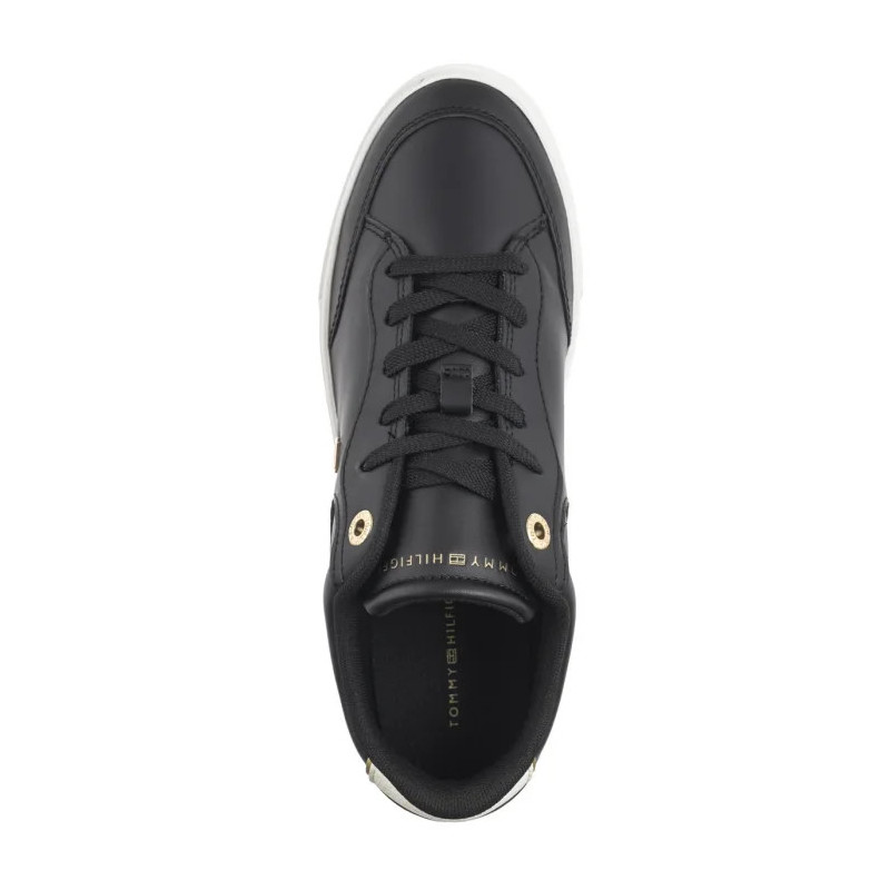 Tommy Hilfiger Essential Chic Court Sneaker Black FW0FW08322 BDS (TH1250-a) batai