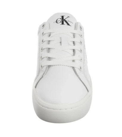 Calvin Klein Classic Cupsole Laceup Bright White/Black YW0YW01269 YBR (CK608-a) batai