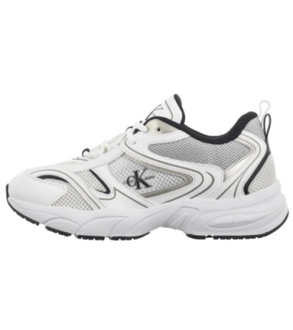 Calvin Klein Retro Tennis Mesh Ml Bright White/Black YW0YW01807 01W (CK610-a) sportiniai bateliai