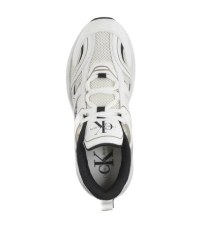 Calvin Klein Retro Tennis Mesh Ml Bright White/Black YW0YW01807 01W (CK610-a) sportiniai bateliai