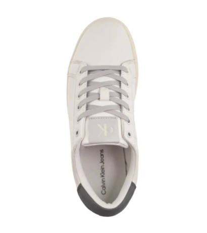 Calvin Klein Classic Cupsole Low Ohb Bright White/Creamy White YM0YM01164 0LD (CK605-a) sports shoes