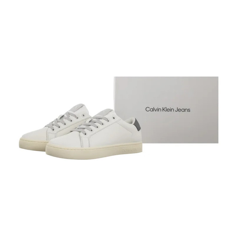 Calvin Klein Classic Cupsole Low Ohb Bright White/Creamy White YM0YM01164 0LD (CK605-a) sports shoes