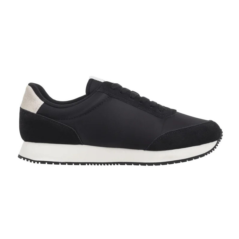 Calvin Klein Retro Runner Iconic Snk Black/Bright White YM0YM01119 0GM (CK611-a) sports shoes