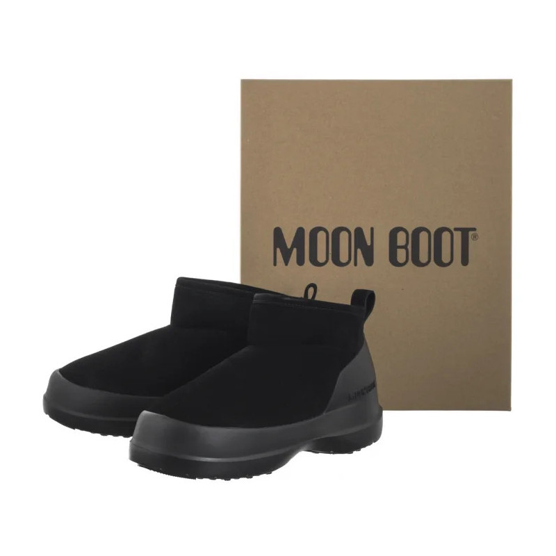 Moon Boot MB Luna Low Boot Suede Black 2480040 N001 (MB70-a) batai