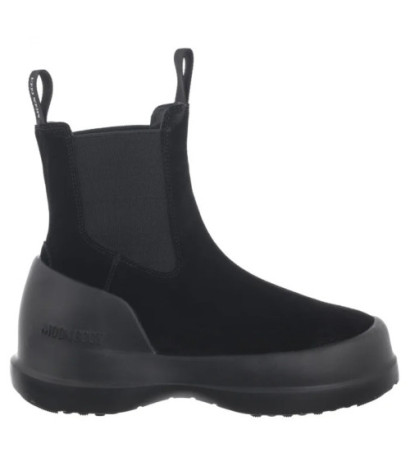 Moon Boot MB Luna Chelsea Suede Black 2480050 N001 (MB71-a) kurpes