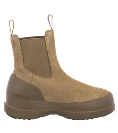 Moon Boot MB Luna Chelsea Suede Sand 2480050 L003 (MB71-b) batai