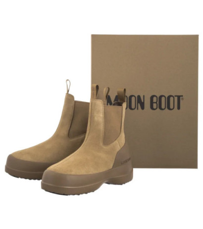 Moon Boot MB Luna Chelsea Suede Sand 2480050 L003 (MB71-b) batai