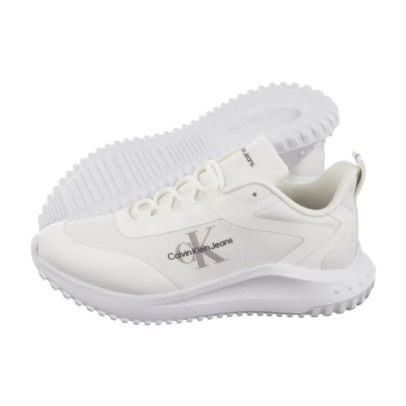 Calvin Klein Eva Runner Low Lace Mix Ml Wn Triple Bright White YW0YW01442 0K4 (CK607-a) spordijalatsid