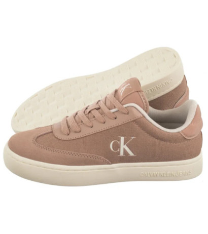 Calvin Klein Classic Cupsole Low Mix Mg Wn Tuscany/Eggshell YW0YW01636 0JX (CK609-b) spordijalatsid