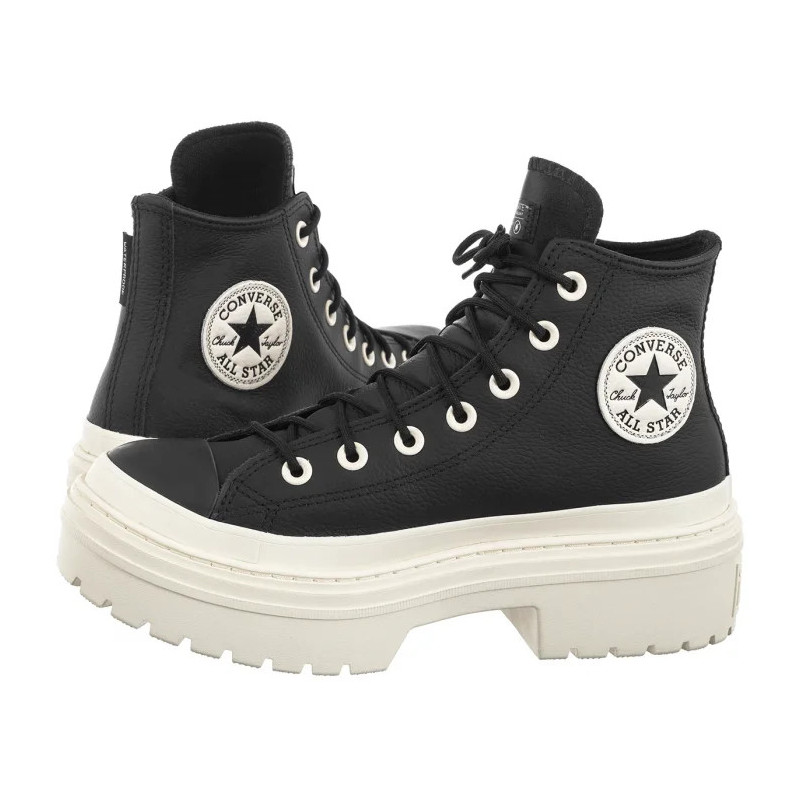 Converse CTAS Lugged Heel Hi Black/Black/Egret A12328C (CO732-a) bateliai