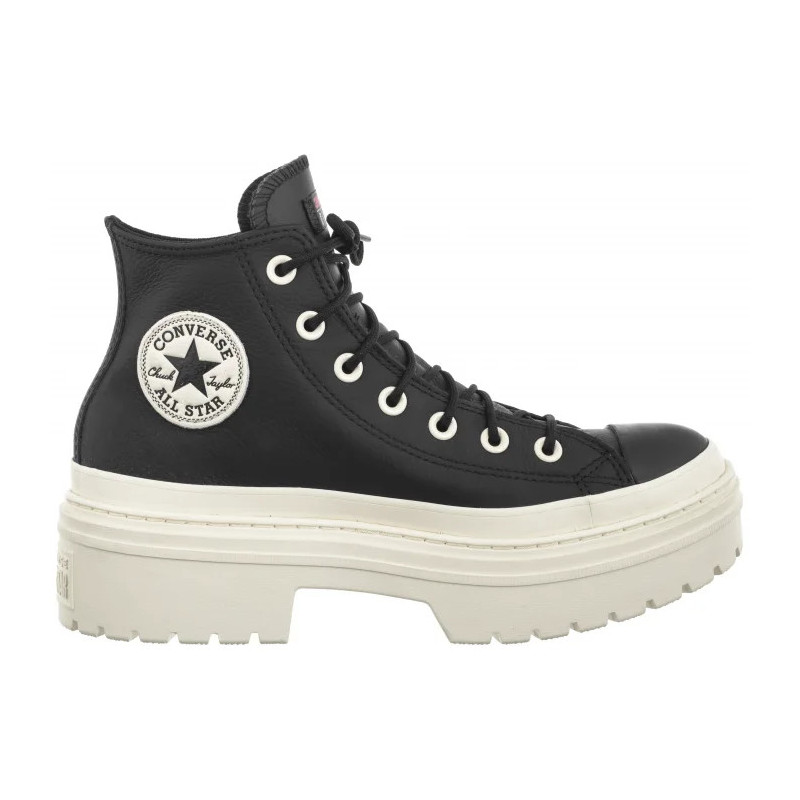 Converse CTAS Lugged Heel Hi Black/Black/Egret A12328C (CO732-a) bateliai