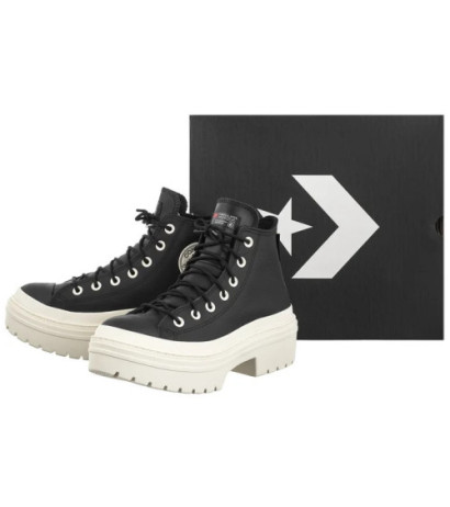 Converse CTAS Lugged Heel Hi Black/Black/Egret A12328C (CO732-a) bateliai