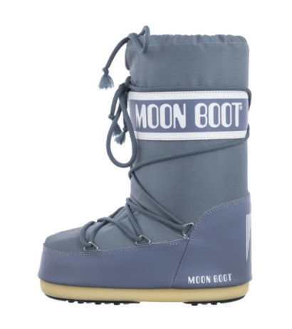 Moon Boot Icon Nylon Elephant Grey Kids 1400440 H004 (MB14-k) boots