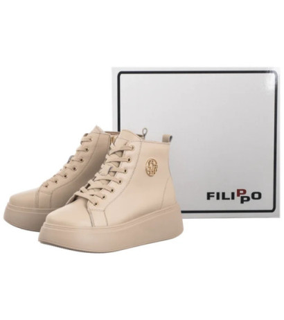 Filippo Beżowe DBT6338/24 BE (FO119-b) shoes