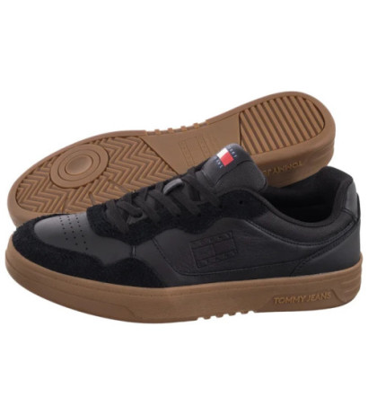 Tommy Hilfiger Tjm Cupsole Leather Mix Black EM0EM01566 BDS (TH1251-a) spordijalatsid