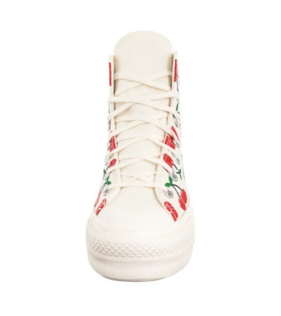 Converse CTAS Lift HI Egret/Red/Green A08096C (CO739-a) apavi