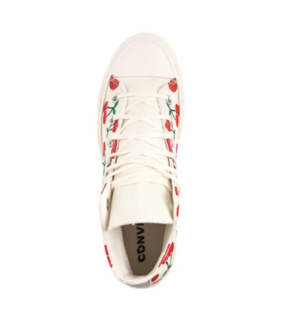 Converse CTAS Lift HI Egret/Red/Green A08096C (CO739-a) apavi