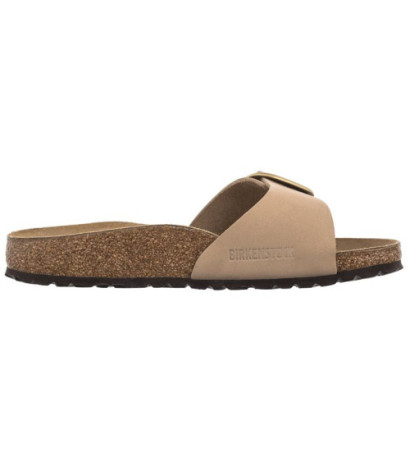 Birkenstock Madrid Big Buckle Sandcastle 1024009 (BK170-h) Women's Shoes/Flip Flops