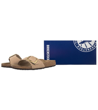 Birkenstock Madrid Big Buckle Sandcastle 1024009 (BK170-h) Women's Shoes/Flip Flops