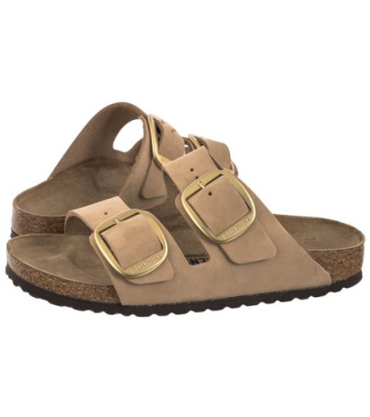 Birkenstock Arizona Big Buckle Sandcastle 1024064 (BK213-f) Moteriški batai/šlepetės