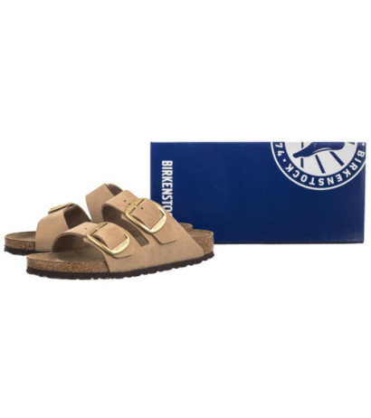 Birkenstock Arizona Big Buckle Sandcastle 1024064 (BK213-f) Moteriški batai/šlepetės