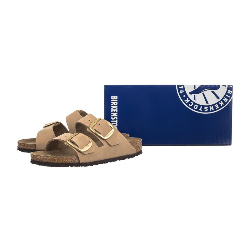 Birkenstock Arizona Big Buckle Sandcastle 1024064 (BK213-f) Moteriški batai/šlepetės