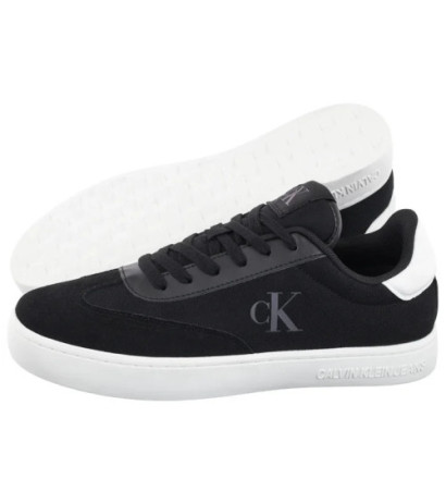 Calvin Klein Classic Cupsole Low Mix Mg Black/Bright White YM0YM01169 0GM (CK622-a) batai