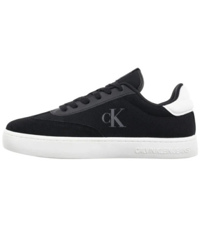 Calvin Klein Classic Cupsole Low Mix Mg Black/Bright White YM0YM01169 0GM (CK622-a) apavi