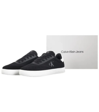 Calvin Klein Classic Cupsole Low Mix Mg Black/Bright White YM0YM01169 0GM (CK622-a) apavi