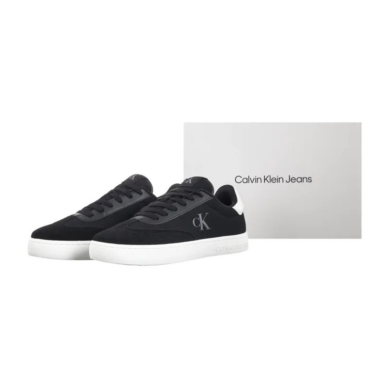 Calvin Klein Classic Cupsole Low Mix Mg Black/Bright White YM0YM01169 0GM (CK622-a) apavi