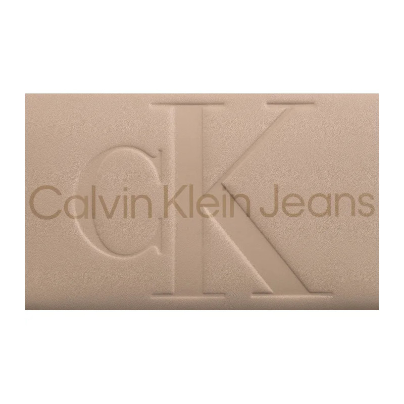 Calvin Klein Sculpted Mono Zip Around Mono Rose Dust K60K607634 TFQ (CK120-g) käekott