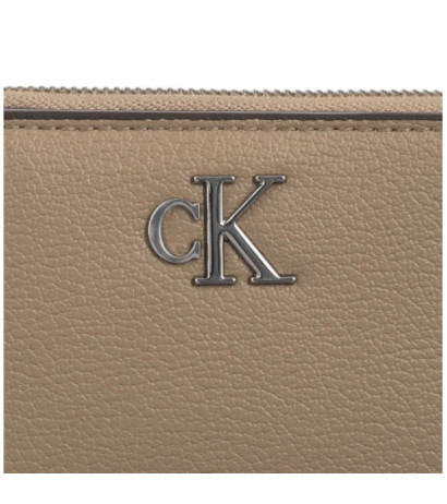 Calvin Klein Minimal Monogram Med Zip Around Crockery K60K612740 PBF (CK614-b) käekott