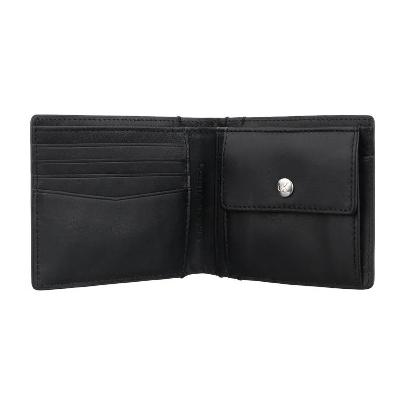 Calvin Klein Monogram Soft Bifold W/Coin Black K50K513179 BEH (CK615-a) käekott