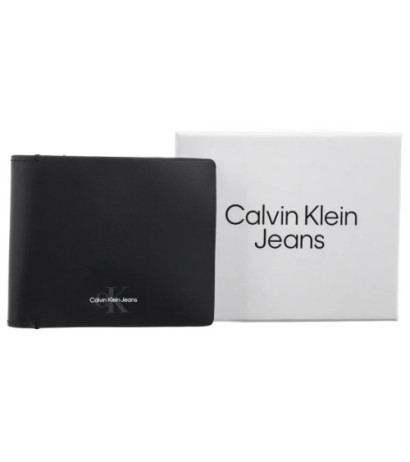 Calvin Klein Monogram Soft Bifold W/Coin Black K50K513179 BEH (CK615-a) käekott