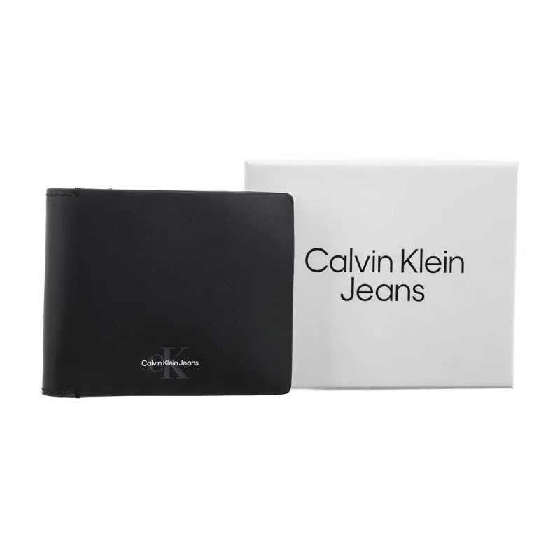 Calvin Klein Monogram Soft Bifold W/Coin Black K50K513179 BEH (CK615-a) käekott