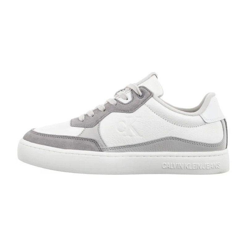 Calvin Klein Classic Cupsole Mg Wmm White/Oyster Mushroom/Formal Grey YM0YM01153 0IR (CK623-a) spordijalatsid