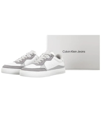 Calvin Klein Classic Cupsole Mg Wmm White/Oyster Mushroom/Formal Grey YM0YM01153 0IR (CK623-a) spordijalatsid