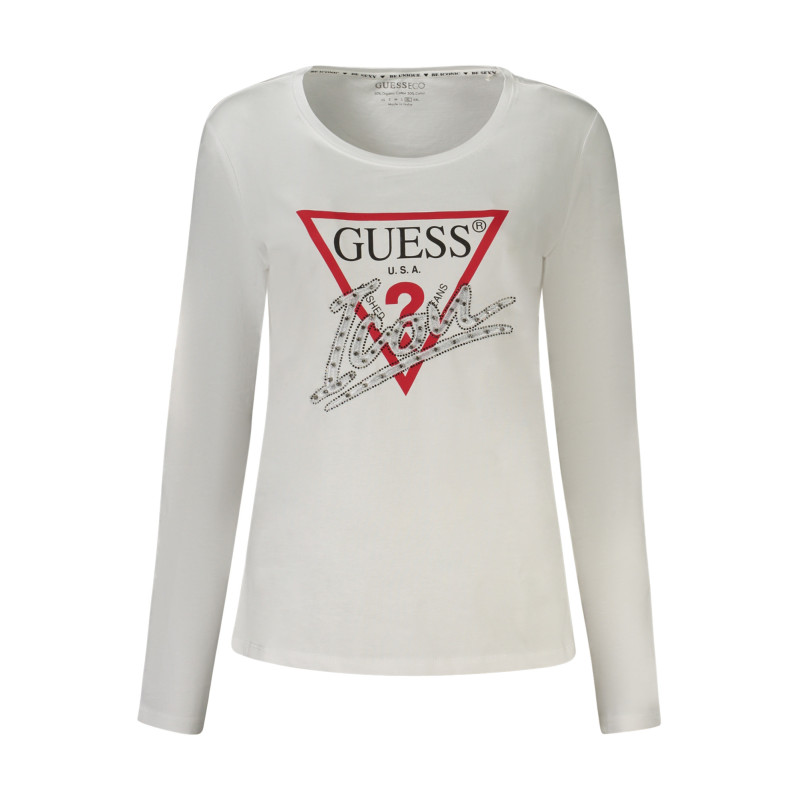 Guess jeans marškinėliai W4YI33I3Z14 Balta