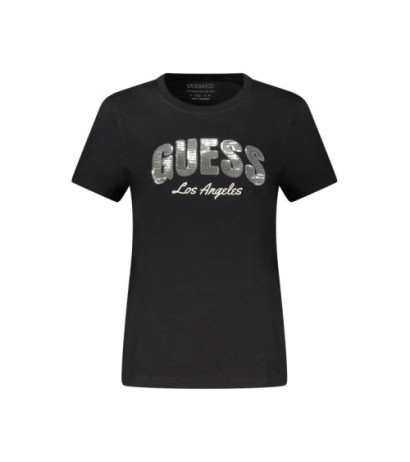 Guess jeans marškinėliai W4GI31I3Z14 Juoda