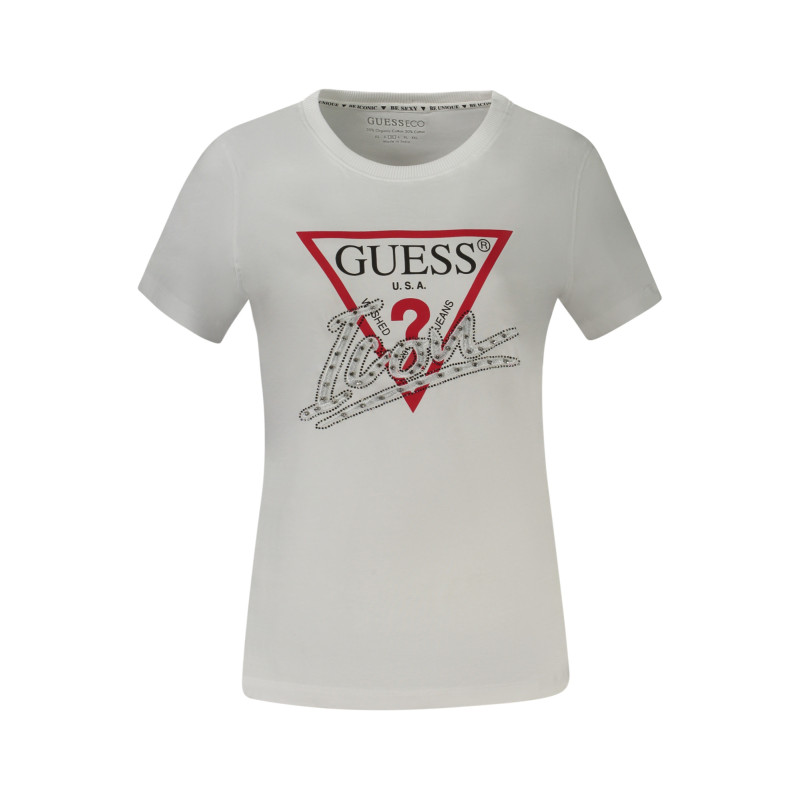 Guess jeans marškinėliai W4YI32I3Z14 Balta