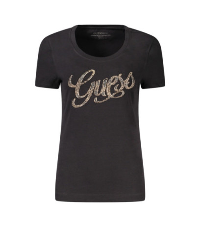 Guess jeans marškinėliai W4GI30J1314 Juoda