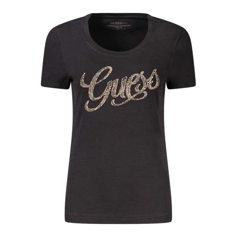 Guess jeans marškinėliai W4GI30J1314 Juoda