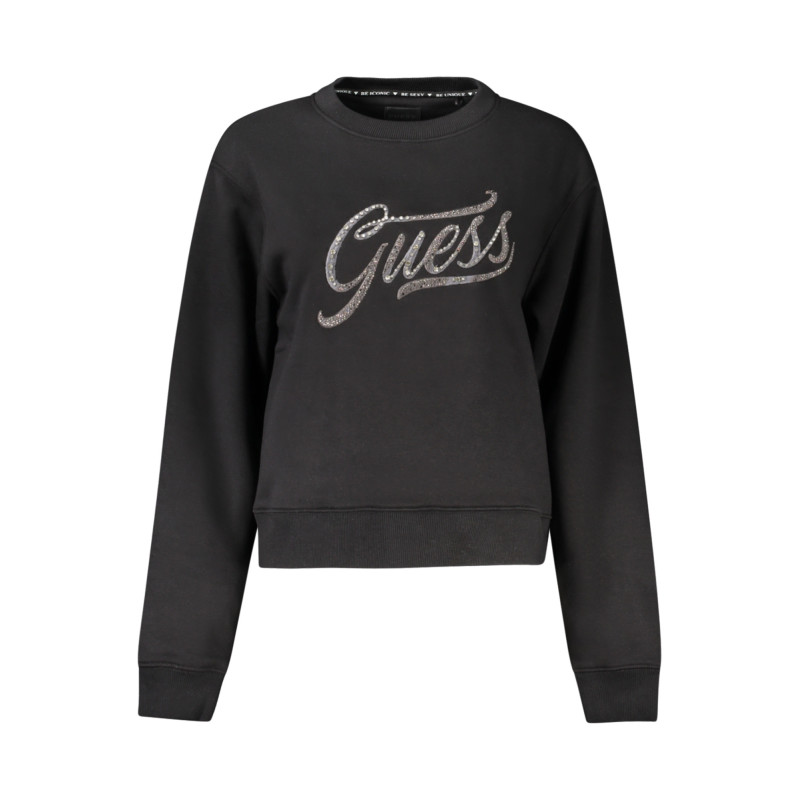 Guess jeans sweatshirt W4RQ14KB681 Black