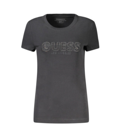 Guess jeans marškinėliai W4GI14J1314 Juoda