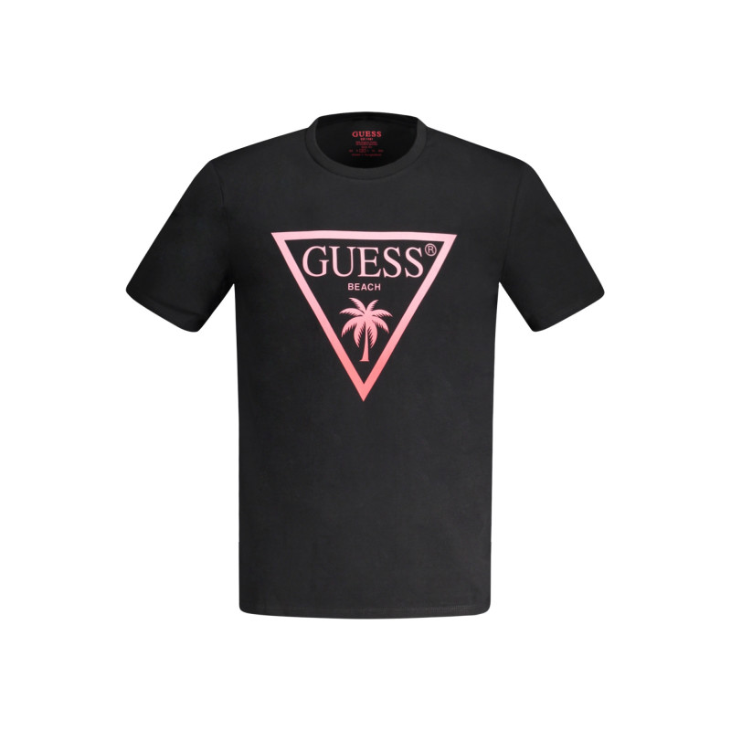 Guess jeans marškinėliai F4GI00J1311 Juoda