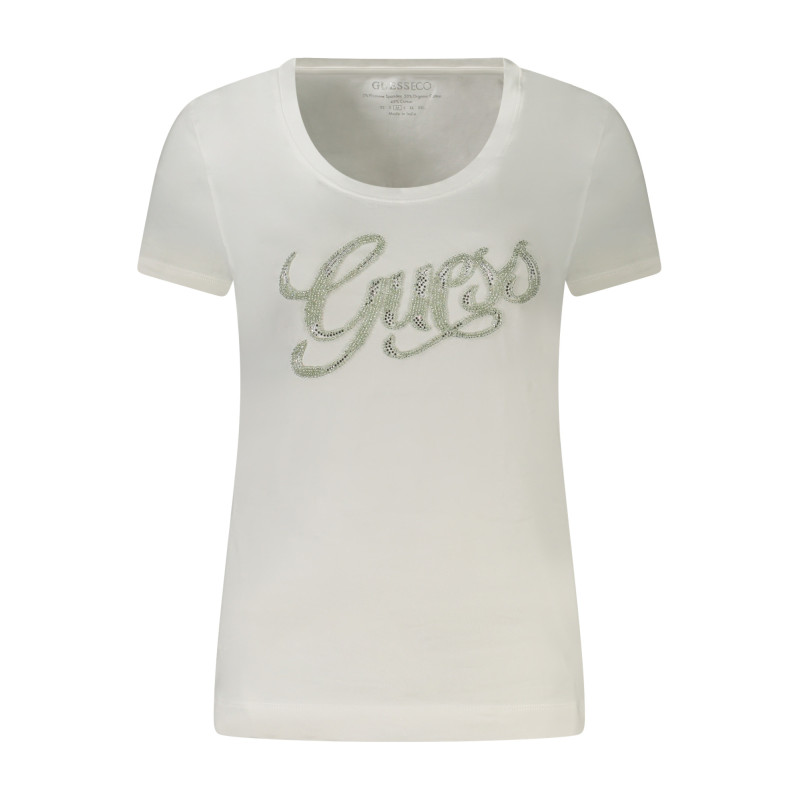 Guess jeans marškinėliai W4GI30J1314 Balta